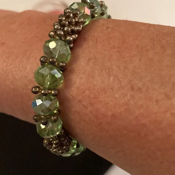 Black stone bracelets Galore and ring - Picture 5 of 8